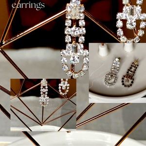 🎉 CRYSTAL EARRINGS 🎉